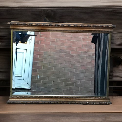 Believed glass gold framed - glass, gold-framed