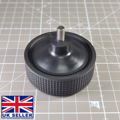 All black turntable insulator - black,
