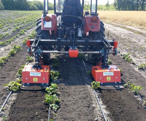 Orchard two row - , rotavator