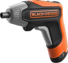 BLACK+DECKER Cordless Rapid Screwdriver with Bits and Storage Case 3.6V 