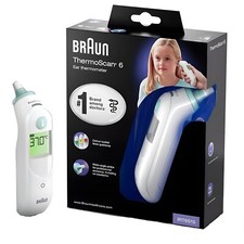 Braun ThermoScan 6 Digital Adults Baby & Kids Ear Infrared Thermometer - IRT6515