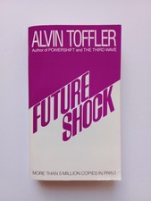 Future Shock by Alvin Toffler  Very Good Condition Paperback Book 