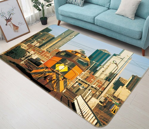 Orange train zhub044 - 3d,