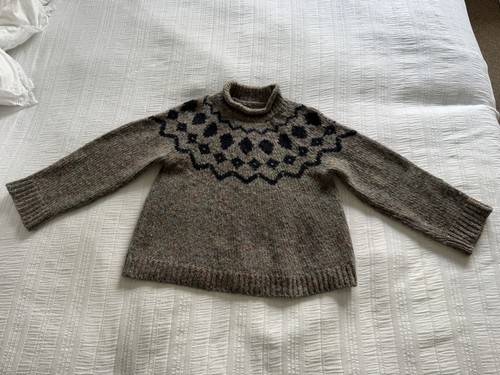 Toast grey navy - navy, fleck
