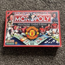 Monopoly Manchester United Edition Board Game Limited Edition New 