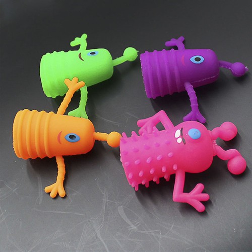 5pcs cute finger - cute, tpr