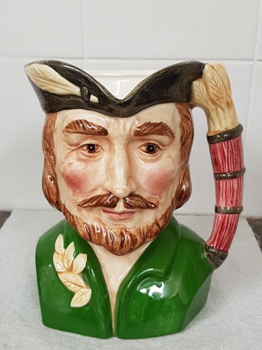 Robin hood musical character - robin,