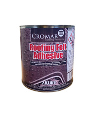 CROMAR ROOFING FELT ADHESIVE - 1 , 2.5 & 5 Litre