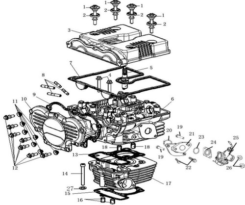 Neco 50cc engine - nc,