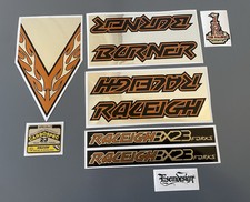 Raleigh Mk1 Chrome Burner Decal Set