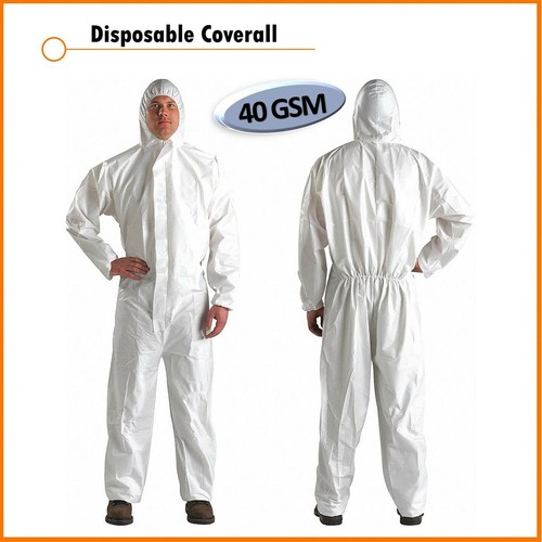Disposable coveralls white - disposable,