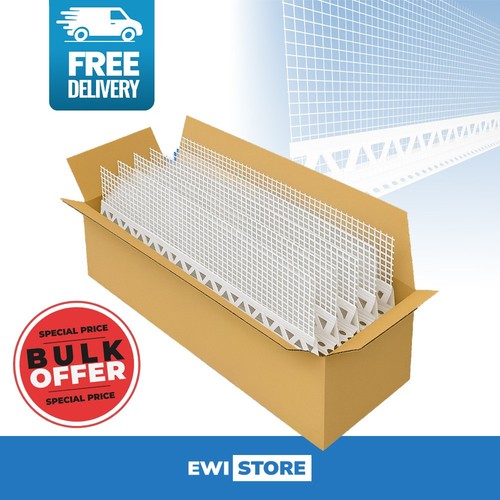 20x pvc white render corner - 20x,