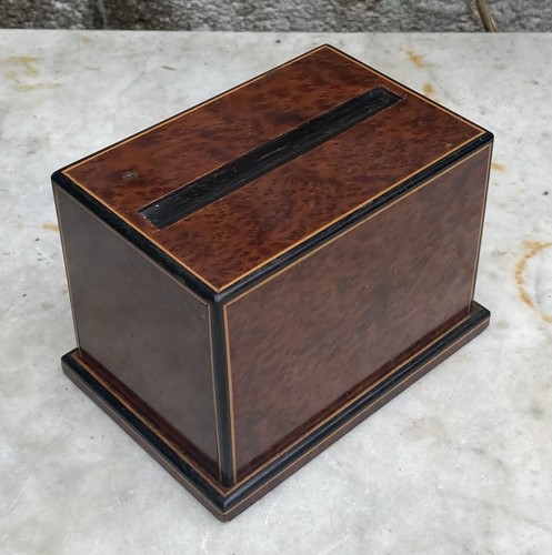 Art deco burr elm wood - art,