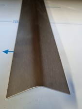 Stainless Steel Angle Folded Sheet Brush Dull Polish Many Sizes and Lengths