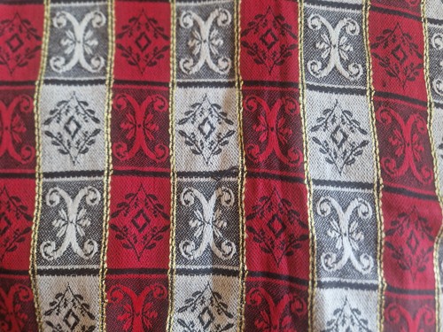 Vintage retro curtain - retro,