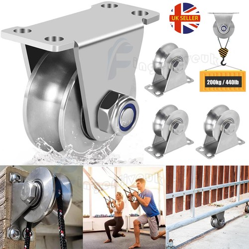 Groove wheel pulley stainless - wheel,