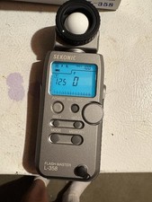 SEKONIC L-358 Flash Master Digital Light Meter - with  a 401-621 Module