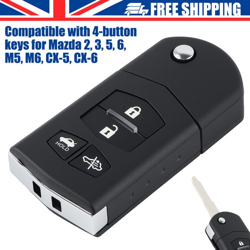 Button flip key case - 4,