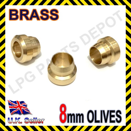 8mm lovato olives brass - lovato, of