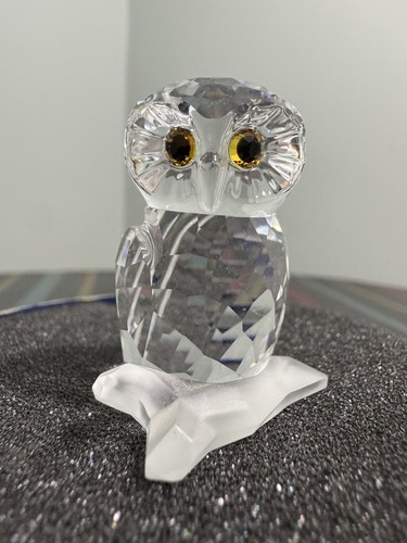 Swarovski crystal owl figurine - owl,