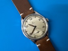 Omega Suveran 2400-7 1940's Sweden Men's Military Dial Watch