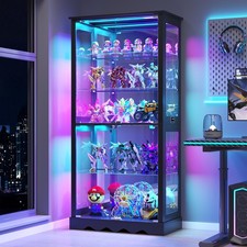 Glass display cabinet with - 71",
