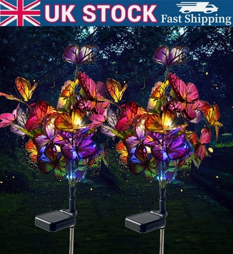 2pcs solar butterflies - 2pcs,
