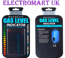 MAGNETIC GAS BOTTLE LEVEL INDICATOR CALOR BUTANE PROPANE LPG CAMPING CARAVAN BBQ