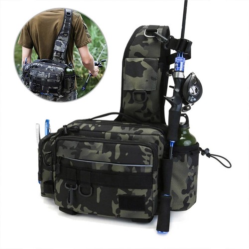 Fishing lure waist bag - fishing,