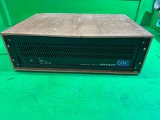 Beautiful QSC USA900 Professional Power Amplifier in a nice little wooden case!
