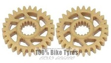 Aprilia RS125 (All) Plastic Gears - Balance Shaft - Pair (x2) ROTAX 122/123 NEW!