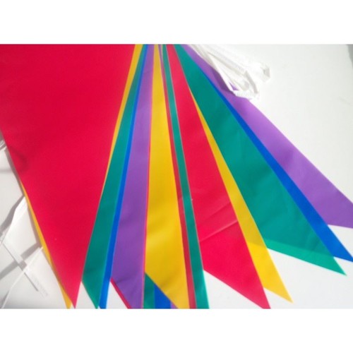 Multi coloured bunting banner - coloured,