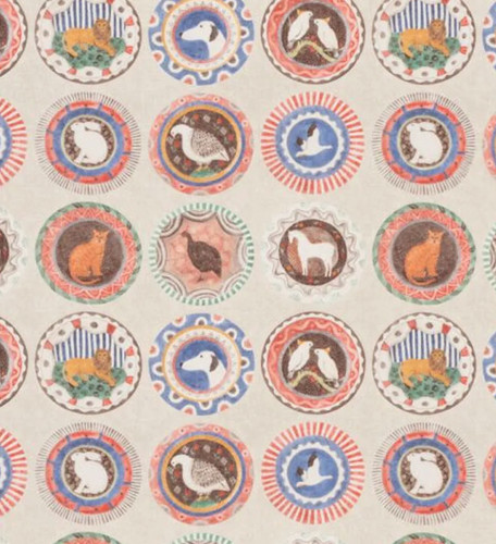 Baker curtain fabric - j,