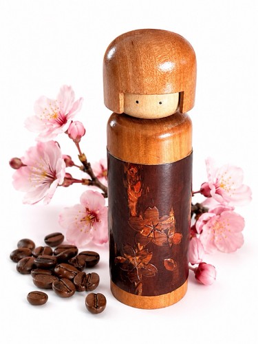 Rare japanese kokeshi doll - rare,