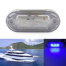 1x 12V Blue LED Signal Light
