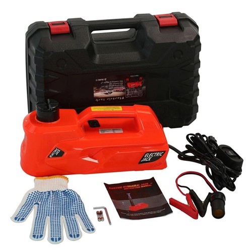Electric car jack with tire - electric,