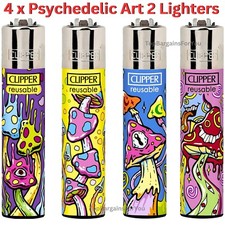 4 x Clipper Lighters