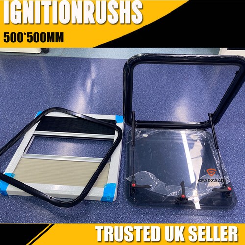 500x500mm flat flush hinged - flat,