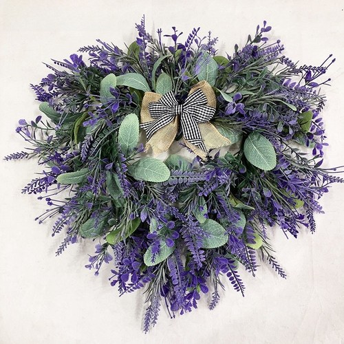 Artificial lavender heart - lavender,