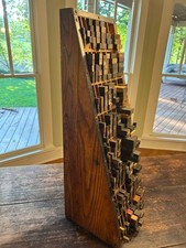 Antique Thompson Letterpress Furniture Cabinet same size as Hamilton #10