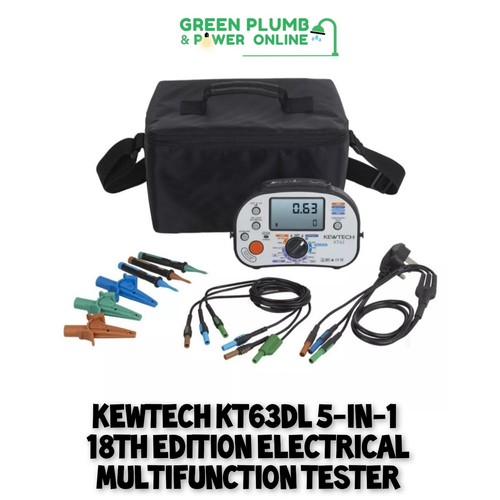 Kewtech kt63dl 1 18th - kt63dl,