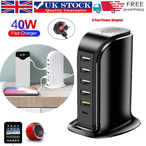 New 20w usb charging station - new,