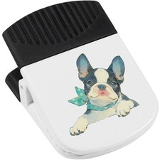 'Happy French Bulldog Puppy' Magnetic Clip (CP00050242)