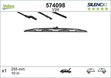VALEO Wiper Blade Driver Side Passenger Side 255mm Length Fits Citroen 2 CV