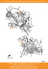 YAMAHA O-ring, 93210-62446 OEM