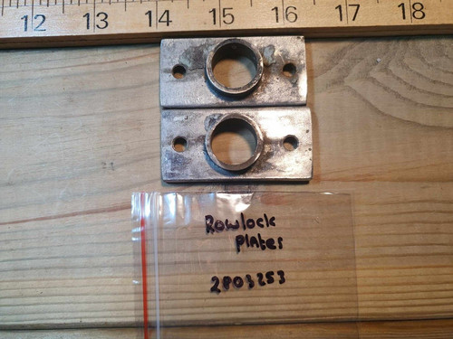 Vintage rowlock row lock - rowlock,
