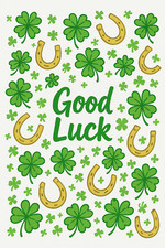 Pack of 12 Good Luck Greeting