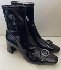 ZARA Buckled Ankle Boots
