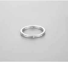 0.04ct Stackable Spacer Ring