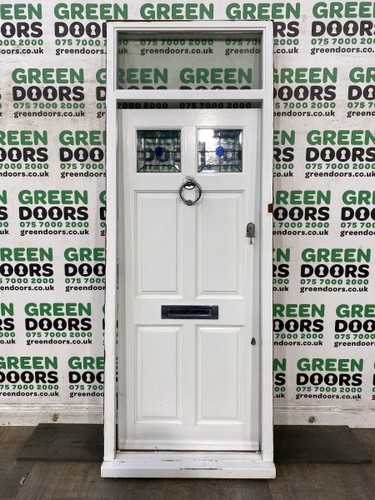 Front door with - front, toplight